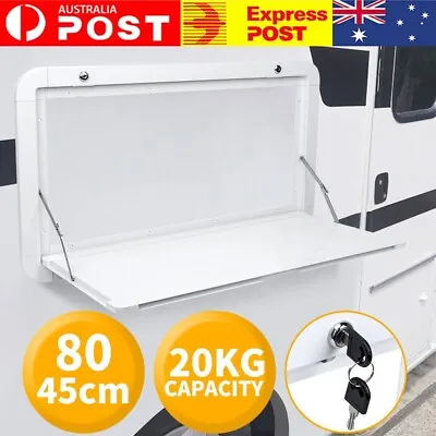 Caravan Table Folding  Picnic Camping Motorhome Outdoor Tables Locked 800x450mm. • $135