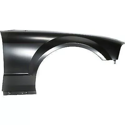 Fender For 2005-2009 Ford Mustang Front Passenger Primed Steel With Antenna Hole • $210.85