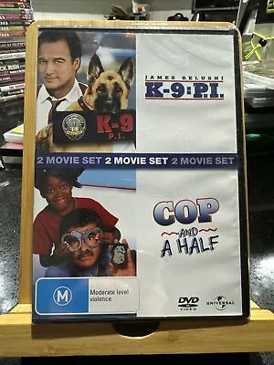 K-9 - P.I. / Cop And A Half (DVD 2010) Brand New  Rare OOP Region 4 • $20