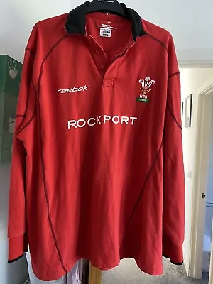 Wales Rugby Shirt Rockport L • £5