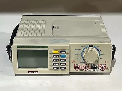 Mastech M9803R Bench Top True RMS Multimeter - 4000 Counts LCD DMM Digital Meter • $50