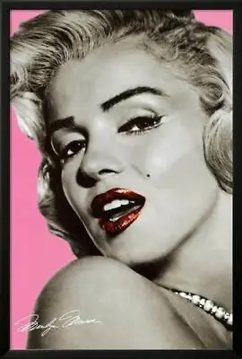 Giant Marilyn Monroe Red Lipstick Poster 55  X 39.5  Wall Home Decor Print Art • $17.95