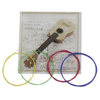 $8.55 • Buy Colorful Ukulele Ukelele Uke Strings Nylon Material 4pcs/set P4V9