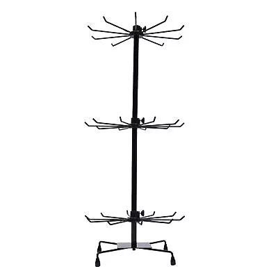 3 Tier Metal Tabletop Jewelry Display Tree Stand Organizer Holder Rack Hanger • $16.15