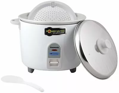 Panasonic SR-WA18-E 4.4-Litre Automatic Rice Cooker (White)- Free Universal Plug • £86.11