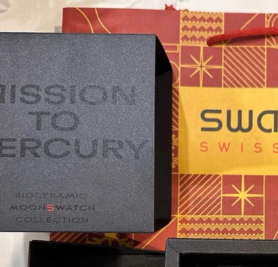 £372 • Buy Omega X Swatch Moonswatch Mission To Mercury (Brand New 100% Genuine)