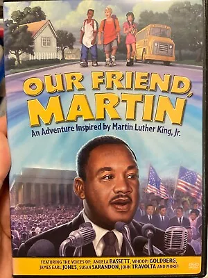 Our Friend Martin Luther King Jr Region 1 DVD (1999 Animated Educational Movie) • $42.37