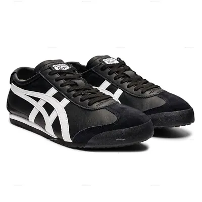 Authentic Onitsuka Tiger MEXICO 66 1183C102 001 BLACK WHITE • $119