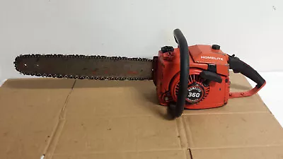 Vintage 1970's Homelite 360 Professional Chainsaw With 20 Bar And Chain • $75