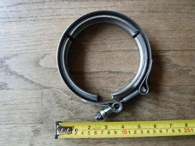 $19.25 • Buy R.G. Ray 10002 1-1 FF2 - 4-1/2   V-Band Clamp Stainless Steel Turbo Exhaust 