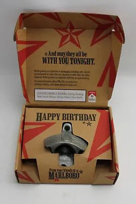 Marlboro Birthday Giveaway Bottle Opener New In Box • $15