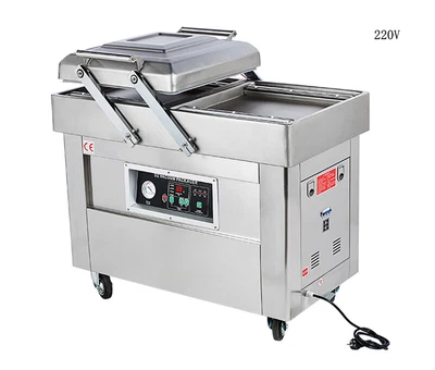 $1859 • Buy TECHTONGDA 220V Stainless Steel Two Chamber Vacuum Sealer Packaging Machine
