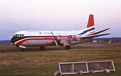 Photo  G-apep Vickers Vanguard Hunting Cargo Coventry 14-06-1995 • $1.55