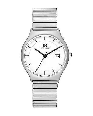 Danish Design IV62Q985 White Dial Titanium Quartz Classic Women's Watch • $110