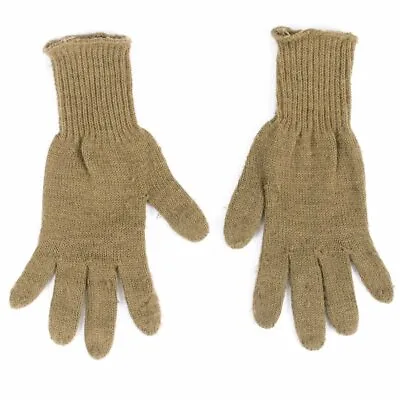USGI Cold Weather Glove Wool Inserts Small Type II Class 4 Tan 100% Wool • $14.86