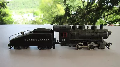Vintage MANTUA Loco & Tender Combo- Pennsylvania PRR Steam Engine 99 And Tender • $31.95