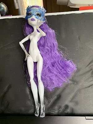 Monster High Midnight Runway Spectra Nude Doll Mask And Stand Spectacular • $35