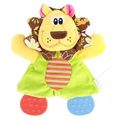 Cute Baby Animal Pattern Rocking Tooth Rattles Kid Plush Soft Toy Above 3 Month • $11.09
