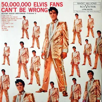 Elvis Presley 50000000 Elvis Fans Can't Be Wrong Vinyl LP NEW/SEALED • $39.95