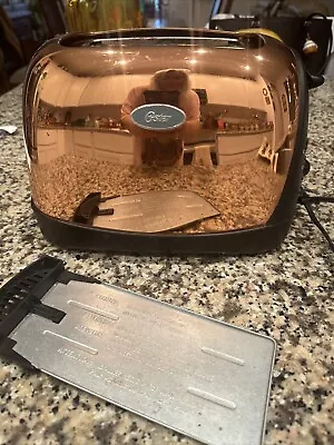 Vintage SUNBEAM PRODUCTS INC. Model 6309 Oster COPPER Toaster Works Rare • $45