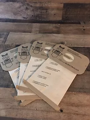 $5.36 • Buy Lot Of 4 Genuine Multi Filter Brand Style U Vacuum Bags Electrolux Type