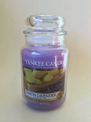 Yankee Candle Lemon Lavender Large Jar 623g Purple • £25