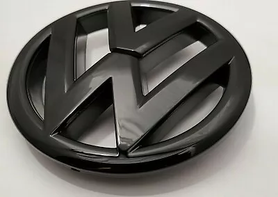 VW Emblem Jetta-Sedan 2011-14 MK6 Volkswagen Front Grille Black Badge Logo • $33.54