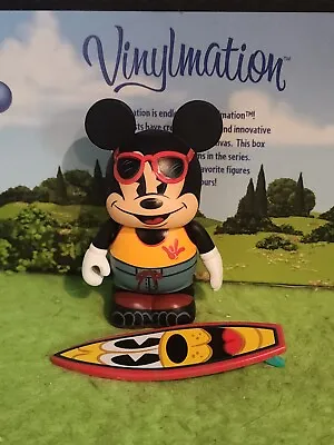 DISNEY Vinylmation 3  Park Set 1 Hawaii Mickey Mouse With Surfboard  • $19.99