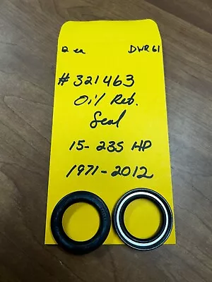 NOS OEM OMC Evinrude Johnson Oil Retainer Seal 321463 15-235HP 1971-2012 • $15