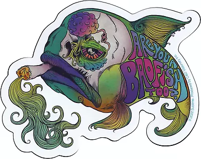 Sticker - Sublime Bad Fish Ska Punk Reggae Rock Music Band 4.75  Decal #5889 New • $8.25