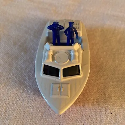 1976 Matchbox Police Launch Boat Rescue Red White Blue • $4