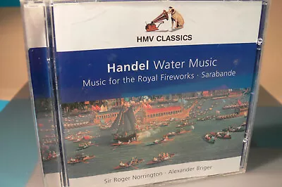 Handel Water Music Roger Norrington Alexander Briger Cd Album • £3.99