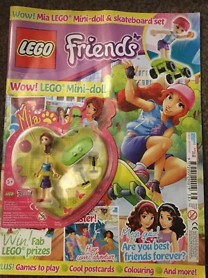 £3.99 • Buy Lego Friends Magazine Issue 38 Mini Doll Skate Board Set