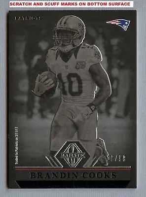 Brandin Cooks - 2017 Majestic S# 18/99 • $1.80