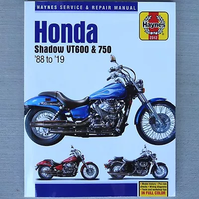 1988-2019 Honda VLX 600 VT 750 Shadow Spirit Aero ACE Phantom REPAIR MANUAL • $36.95