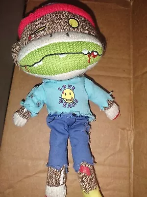 $10 • Buy Eaton Dedd Zombie Sock Monkey Doll  