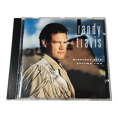 Randy Travis Greatest Hits Vol. 2 CD Fair Condition | Country Music Damaged Case • £7.93