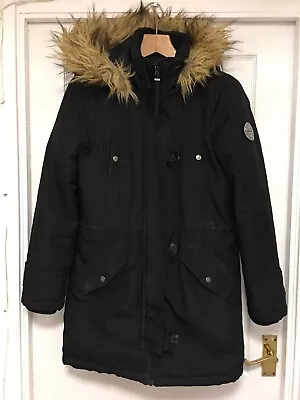 VERO MODA Ladies Black Hooded Padded Jacket Size S • $22.40