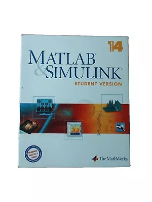 Matlab 7 Simulink 6 Student Version 14 2004 Windows MAC OS X LINUX CD MathWorks • $55