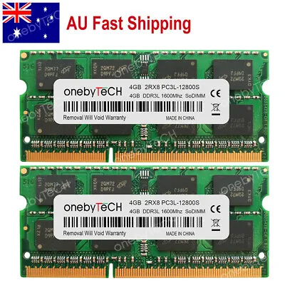 AU 8GB (2x4GB) DDR3-1600MHz Lenovo ThinkPad E430C E431 E530C E531 E535 E545 RAM • $39.99