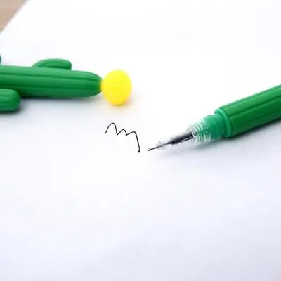 Cute Cactus Design Gel Pen Writing Pen Office School Sale Gift Supplies • $0.99
