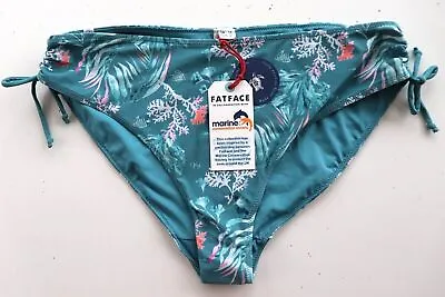 Fat Face Mcs Marine Conservation Society Tie Side Bikini Bottoms Women All Sizes • £19.99