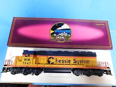 MTH O Scale Premier Chessie Western Maryland SD-40 Diesel Engine PS.1 20-2216-1 • $299.99