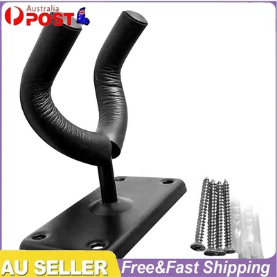 $9.69 • Buy Guitar Hanger Hook Holder Metal Wall Mount Stand Bracket Ukulele Display Rack