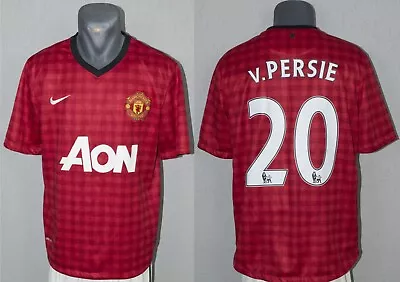 Manchester United V. Persie Jersey 2012/2013 Home Football Soccer Mens Size M • $46.99