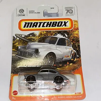 🔥Matchbox Morris Minor Saloon Silver #5 5/100 🔥 • $9.99