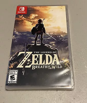 Nintendo Switch The Legend Of Zelda Breath Of The Wild NEW SEALED Free Ship OOP • $42.95