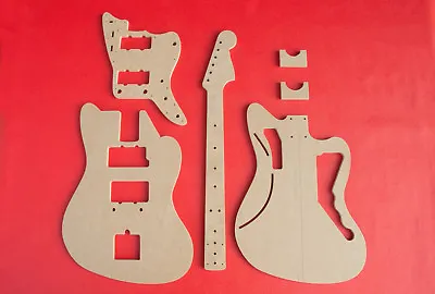 $55 • Buy Jazzmaster Router Template Set WNeck And Pickguard CNC Luthier Tools 1/2  MDF