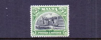 Malta 1930 5/-  Lmm  Cat £60 • $9.95