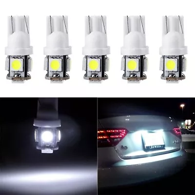 5x White Roof Cab Marker Clearance LED Bulbs Lights For 1999-2014 FORD F250 F350 • $7.73